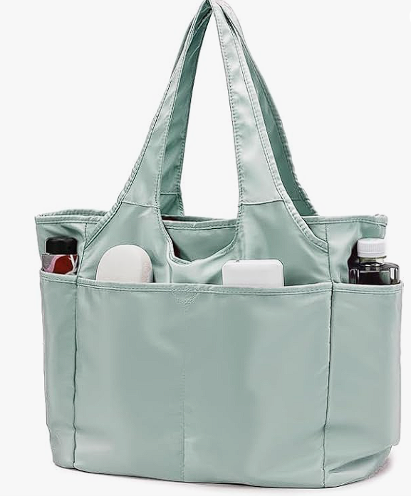 Voroly Tote Bag Women Casual Handbag Shoulder Bag Purses with Zipper and Pockets for Work School Gym Travel Shopping